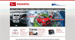 Desktop Screenshot of daihatsujogjakarta.com